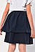 Спідниця дитяча для дівчинки темно-синього кольору 182907M, фото 3