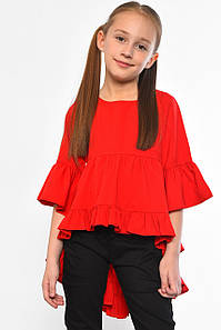 Блуза дитяча для дівчинки червоного кольору р.S 182572P