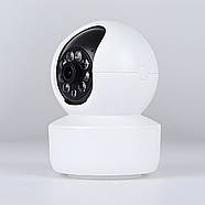 Інтелектуальна IP камера відеоспостереження з нічним баченням та дистанційним керуванням EL-N7 WiFi 3mp, фото 8