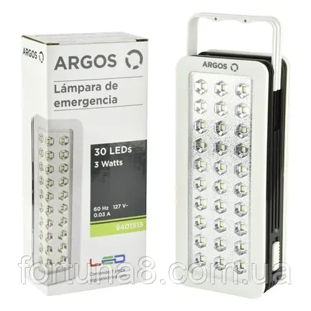 Лампа портативна з тривалим часом роботи на акумуляторі. ARGOS 9401515, фото 1