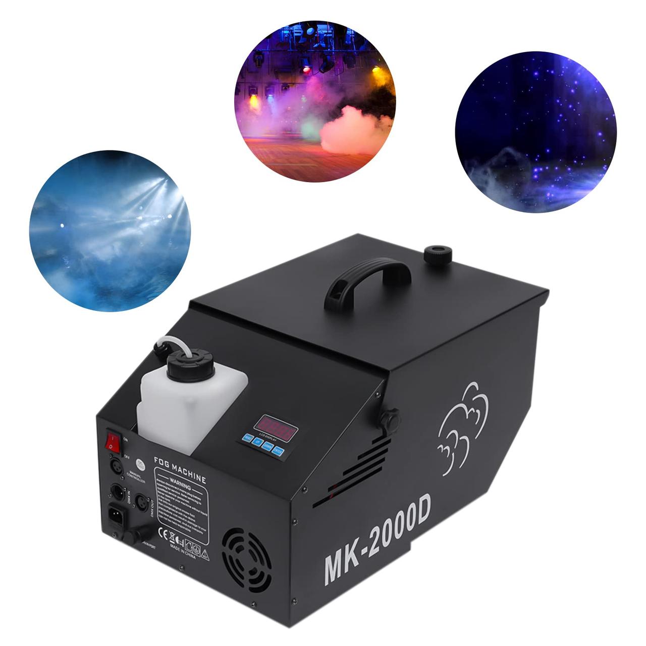 1200W туман машина жидкость для густой туман DMX туман машина с пультом ...