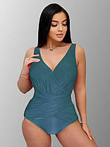 4Купальник 2025 слитный FUBA 28093 Виталия черный(В НАЛИЧИИ ТОЛЬКО 50 52 54 56 58 УКР р-ры), фото 2