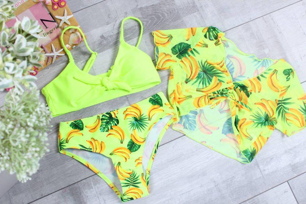 Купальник с туникой 2217 Z.Five лимон(В НАЛИЧИИ ТОЛЬКО 32 34 36 38 40 УКР р-ры)