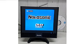 Автомобільний Портативний телевізор TV TFT (ЖК) Nokasonic NK1230 DVD (27cm)