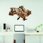 Дерев`янний настінний годинник з підсвіткою "Дівчата ЗСУ", фото 4