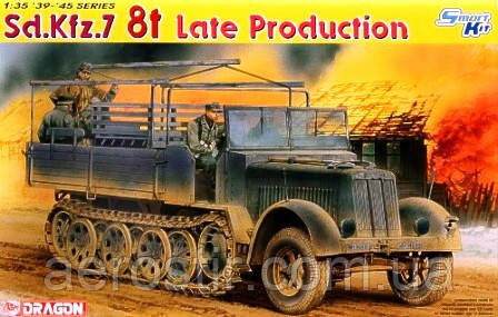Sd.Kfz.7 8t late Production 1/35 DRAGON 6562