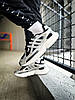 Чоловічі кросівки Adidas Ozmillen Black Grey IF4012 Silver Адідас Озміллен чорні срібло демісезон, фото 9