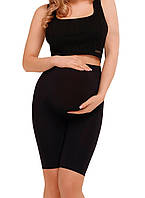 Велосипедки для вагітних безшовні із вставкою Annes Bella Mama чорні S/M L/XL, фото 3