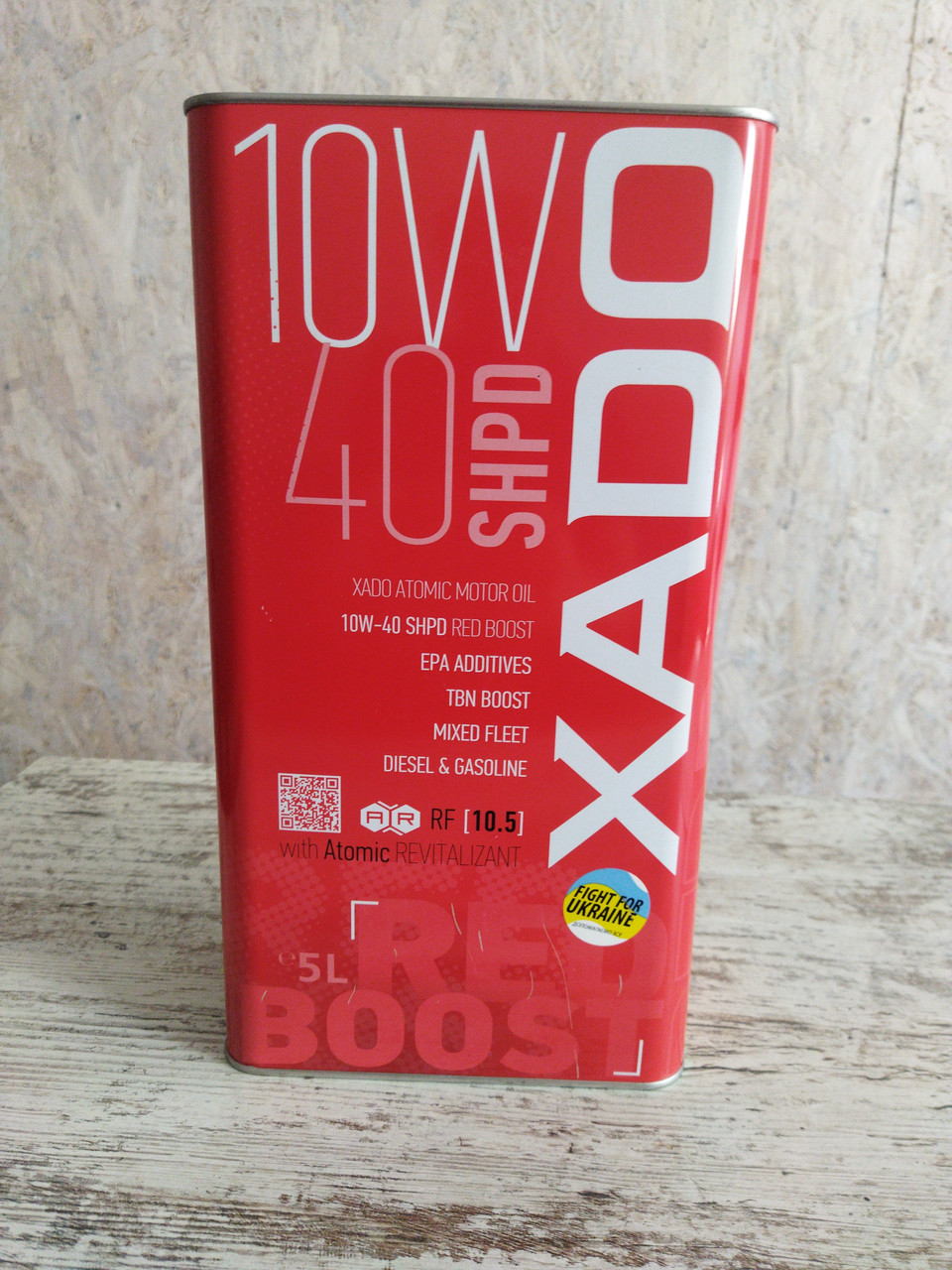 Олива моторна напівсинтетична XADO Atomic OIL 10W-40 SL/CI-4 (каністра 5 л)