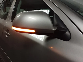 Повторювач повороту в бічне дзеркало Skoda Octavia MK2 A5 SuperB B6 LED повторювач повороту Шкода