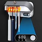 Настінний тримач для зубних щіток з УФ стерилізатором / Тримач-стерилізатор зубних щіток, фото 8