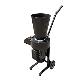 Зернодробарка "Едвард міні" 1.1 кВт на колесах з ручкою