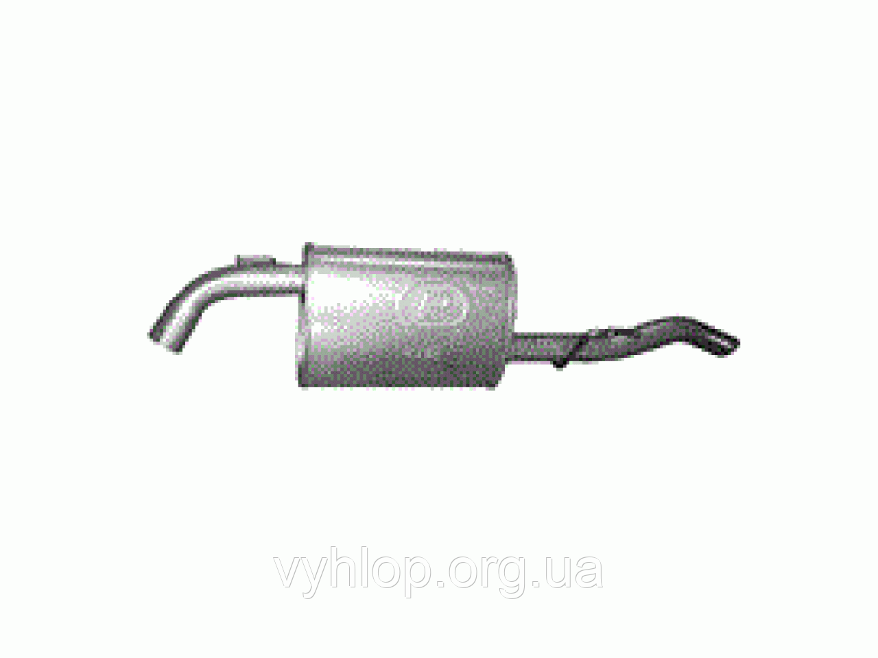 Глушник Фіат Типо II (Fiat Tipo II) (07.50) 1.3D Hatchback Polmostrow