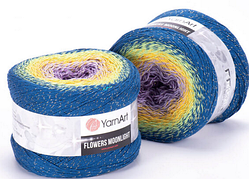 Пряжа Flowers Moonlight Yarnart (260 грамм)-3257