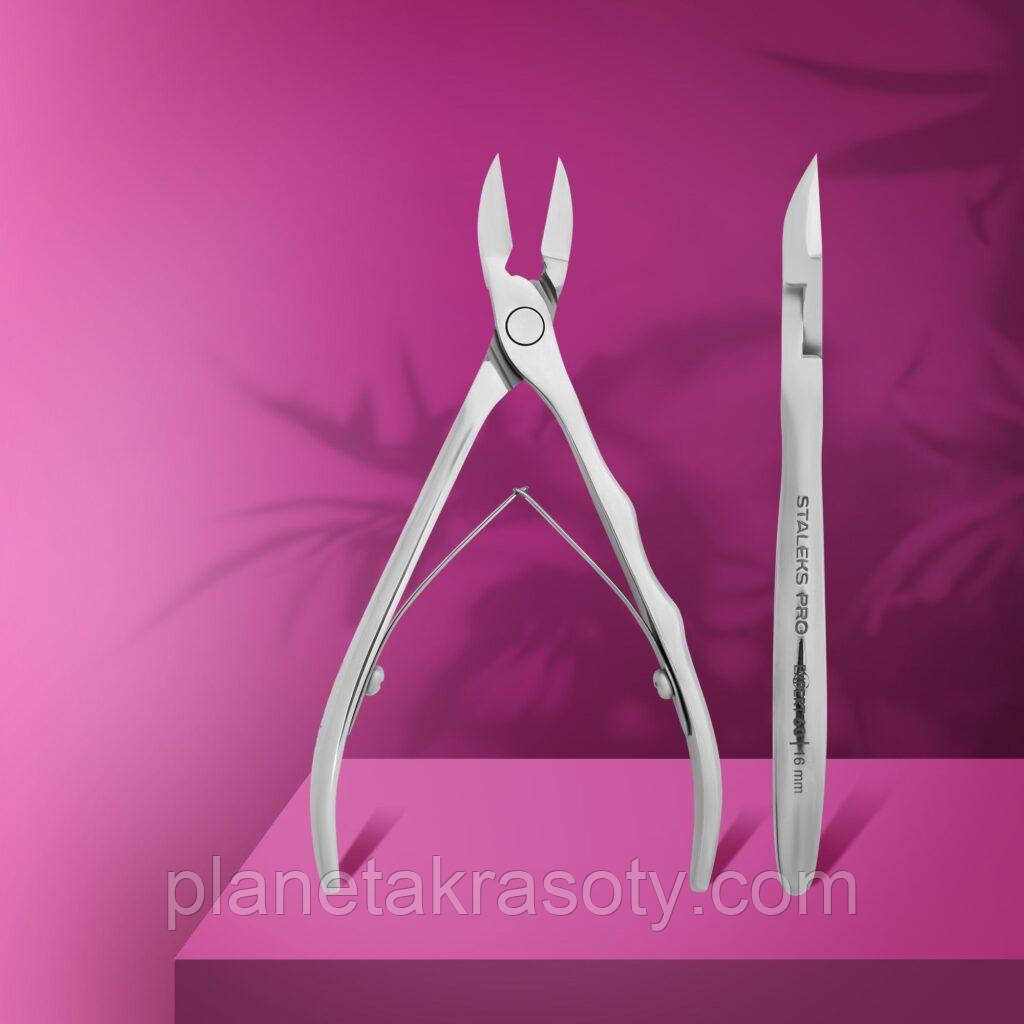 Кусачки для нігтів Staleks Pro Expert 60, 16 мм
