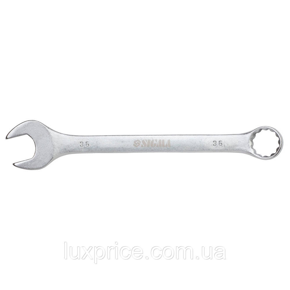 Ключ ріжково-накидний 36мм CrV satine SIGMA (6021361) Luxprice, фото 1