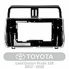 Штатна магнітола андроїд TOYOTA PRADO 2017+ 9", Автомагнітола 2 дин 2/32, штатний головний пристрій тойота, фото 3
