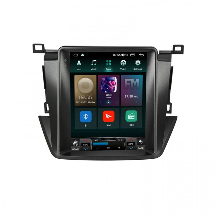 Штатна магнітола андроїд TOYOTA RAV4 2013-18 Tesla-10'',штатний головний пристрій тойота