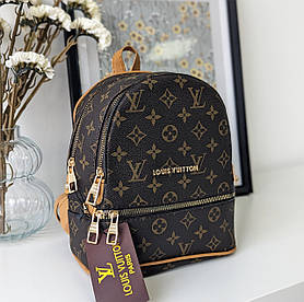 Рюкзак Louis Vuitton Backpack Mini коричневий+беж.