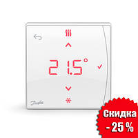 Терморегулятор Danfoss Icon2 Featured RT з дисплеєм і інфрачервоним датчиком теплої підлоги (088U2122)