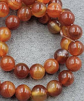 АГАТ прессованный 8 мм/ приблизительно 42 бусины