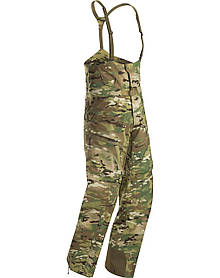 Штани тактичні вітро/водонепроникні Arc'teryx Alpha Bib Pant GEN 2, Розмір: Large, Колір: MultiCam