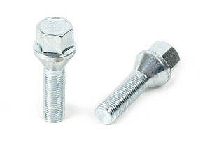 Болт C17B36 Z M12X1,25X36 Цинк Конус із виступом ключ 17 мм