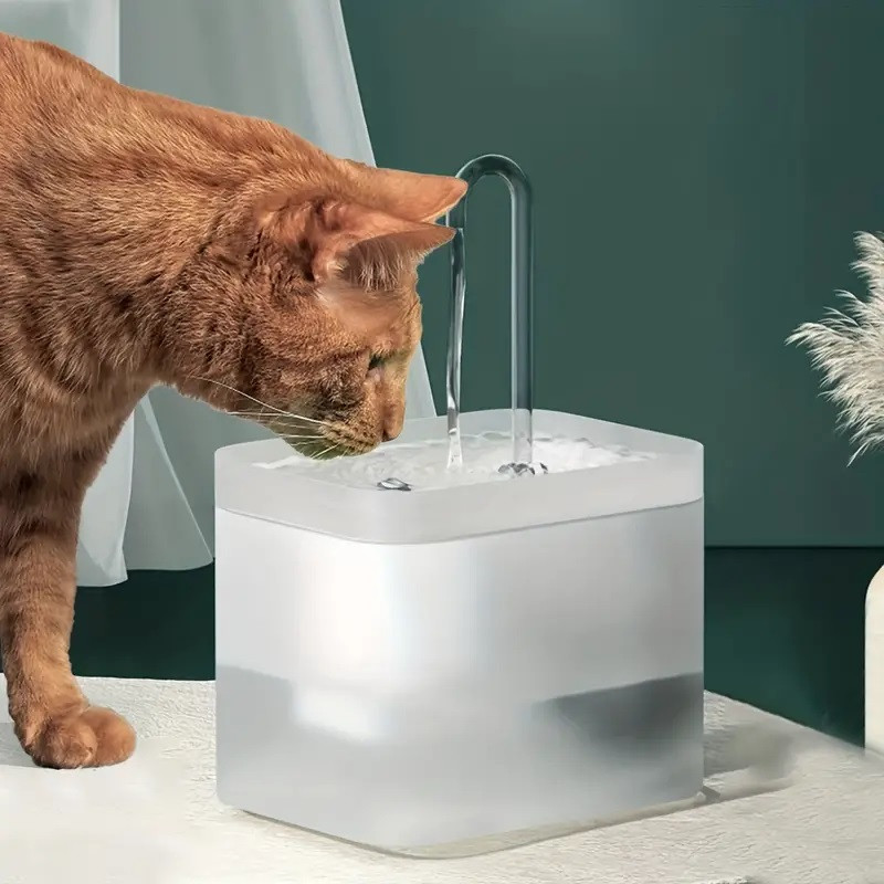 Питний фонтан для котів та собак Hipidog 1.5L, поїлка для кота та собак з фільтром