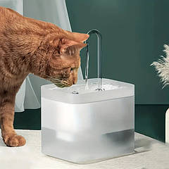 Питний фонтан для котів та собак Hipidog 1.5L, поїлка для кота та собак з фільтром