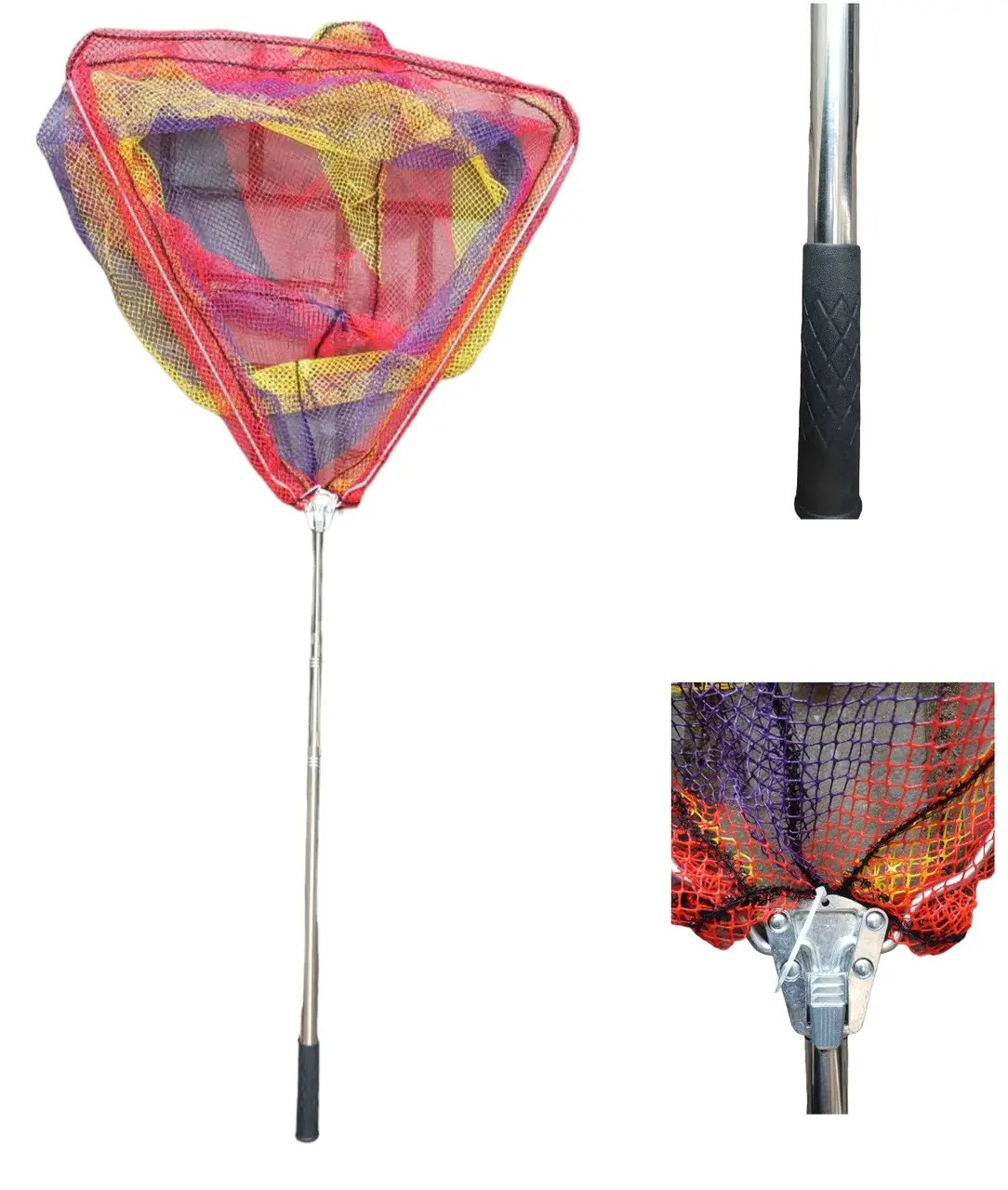 Підсак трикутний складний прогумований 60х190см