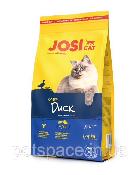 Корм Josera JosiCat Crispy Duck (ЙозіКет Кріспі Дак) 1.9кг, фото 1