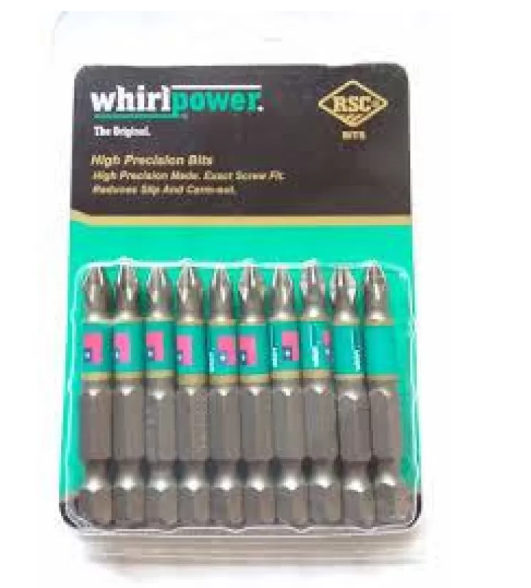 Біта WHIRLPOWER PH-2-70 (10 штук), фото 1