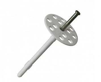 Дюбель парасольок для кріплення утеплювача 10х200 (50 штук)