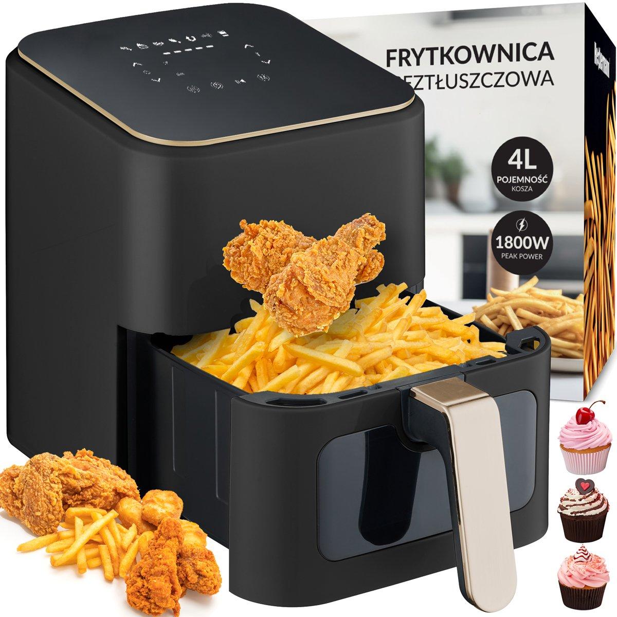 Аерофритюрниця мультипіч Heckermann RA510D 4 л 1800W