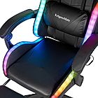 Крісло геймерське Kruger&Matz GX-150 з підсвіткою RGB, фото 8