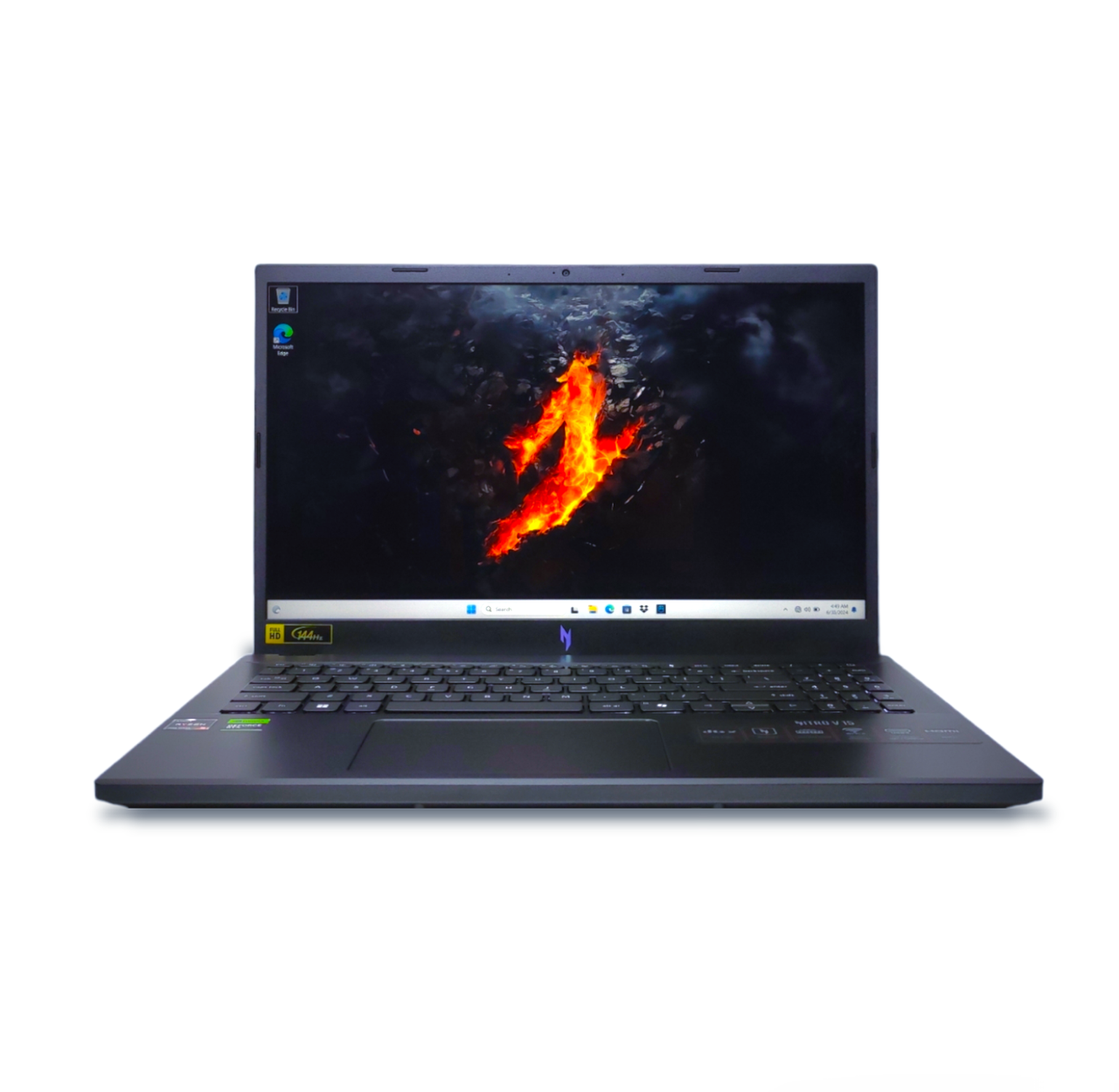 Ноутбук Acer Nitro V 15.6 FHD 144Hz Ryzen 5 7535HS16Gb SSD512GB RTX4050 6GB ANV15-41-R2Y3 (NH.QPEAA.002) 8913, фото 1