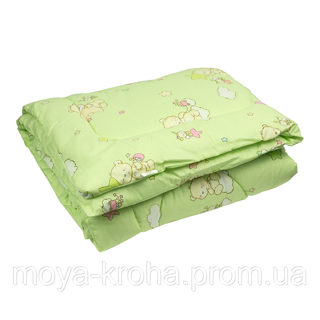 Одеяло в детскую кроватку для новорожденных 120х90см