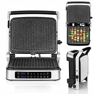 Електрогриль Zeeegma GRILL CHEF Silver  2100 Вт