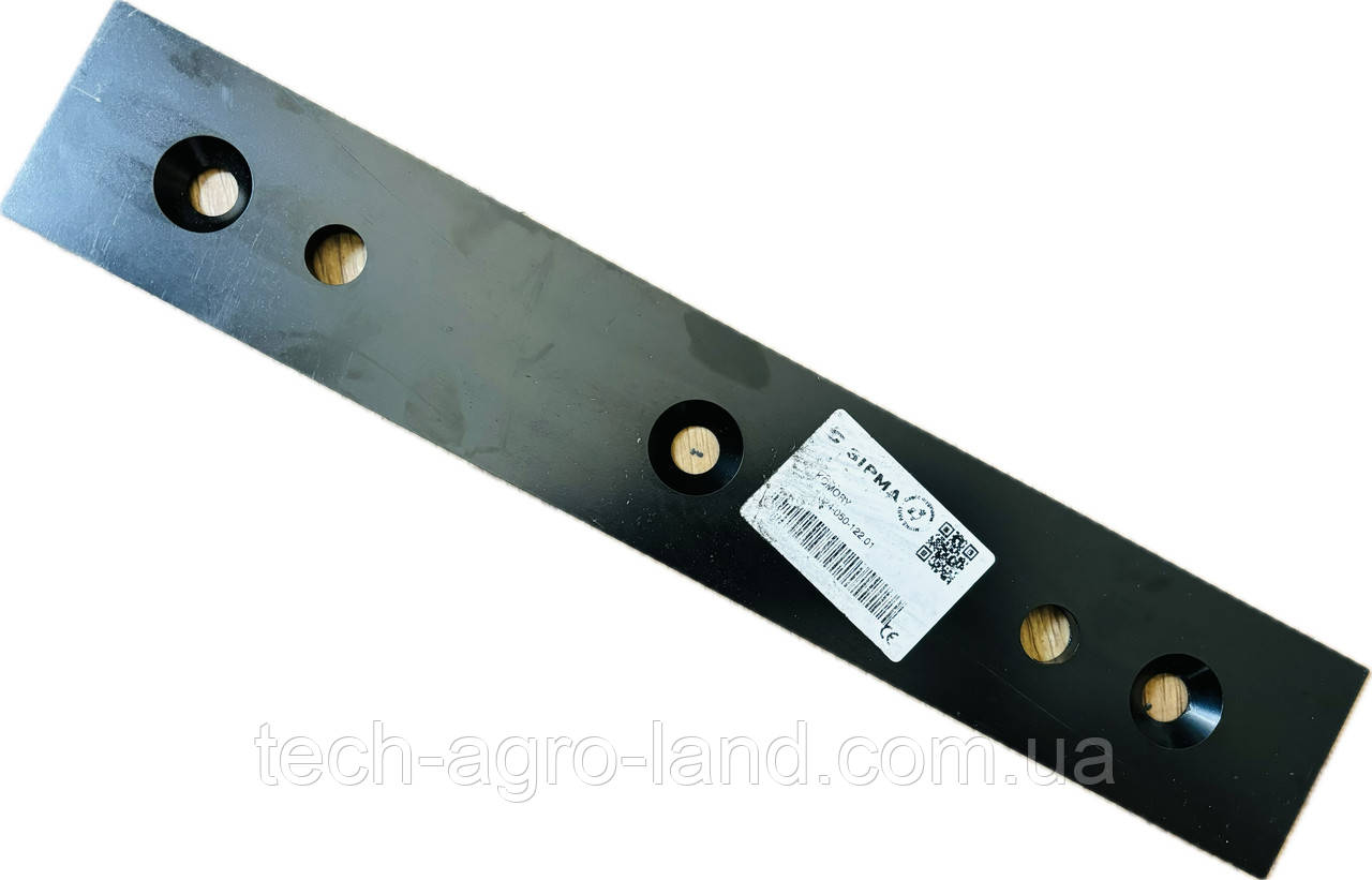 Ніж пресувальної камери (не рухомий) на прес-підбирач SIPMA Z-224 оригінал 2024-050-122.01