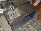 Стіл виробничий мийки та столи з неіржавкої сталі, фото 7