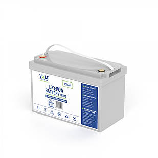 Акумуляторна батарея Volt Polska LiFePO4 12.8 V 100 Ah (100 А) + BMS