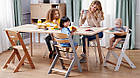 Стільчик для годування KiderKraft Enock Natural Grey, фото 7