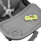 Стільчик для годування MoMi FLOVI Black, фото 7