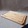 Дошка 25х20 для подавання страв двостороння з ясена, фото 3