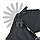 Коляска дитяча Bambi M 5723 VIVA Black, фото 6