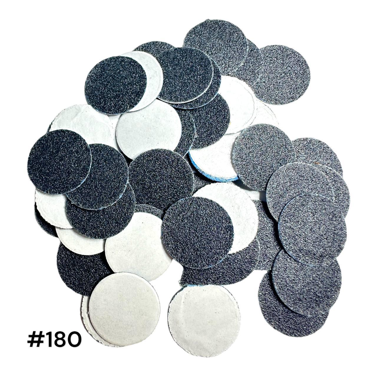 Змінні файли d 15 мм 180 гріт (50шт) для педикюрного диска Еnjoy Professional