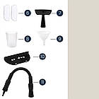 Пароочисник  для прибирання будинку ручний  Zeeegma DRADEN, фото 8