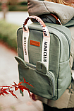 Рюкзак дитячий Childhome Mini Club, canvas green, фото 3