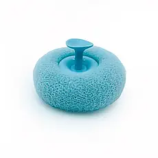 Нейлонові мочалки на присоску для ванної, Мочалка губка масажна, фото 3