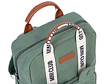 Рюкзак дитячий Childhome Mini Club, canvas green, фото 8
